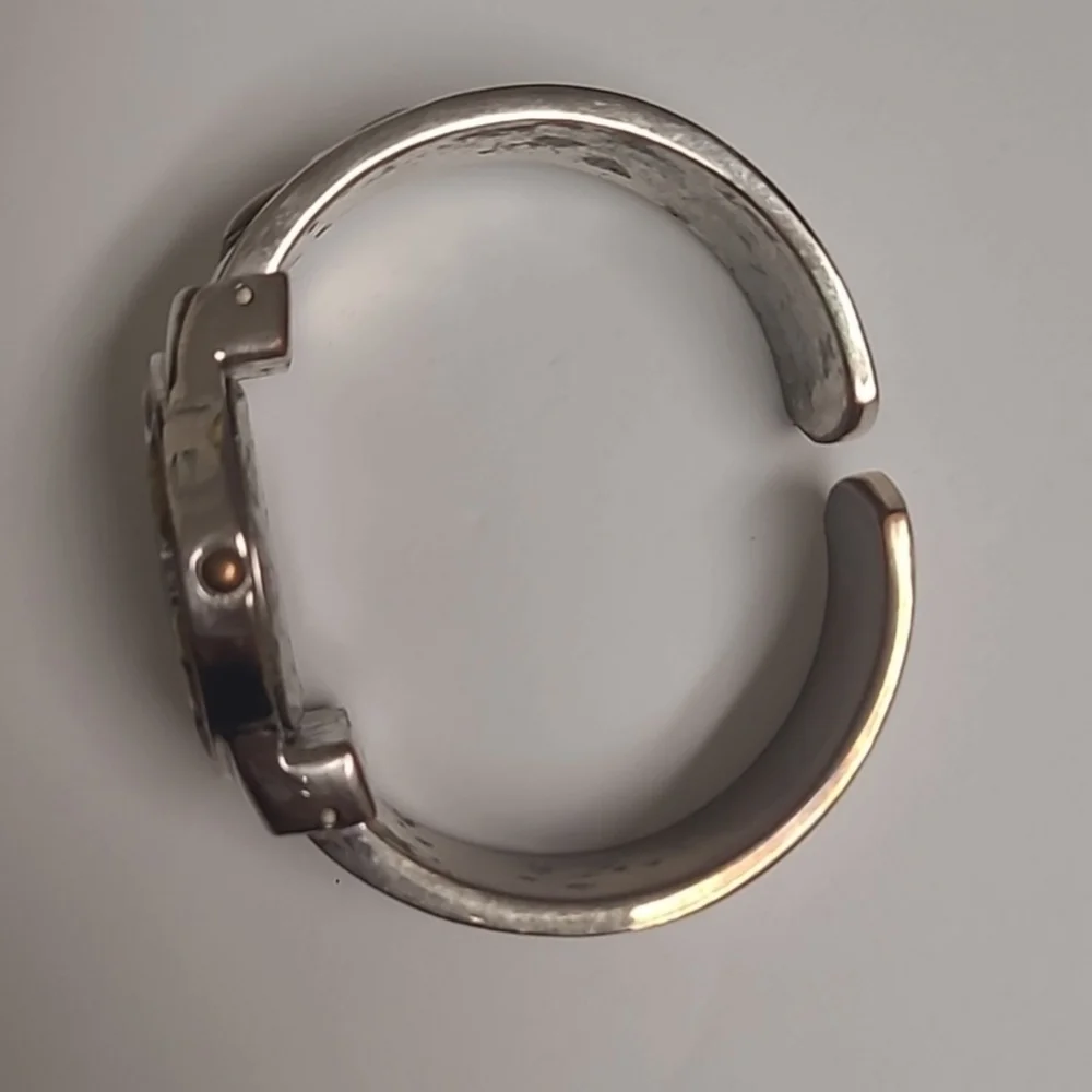Y2K VINTAGE  Watch & Bracelet with Abalone Inlay